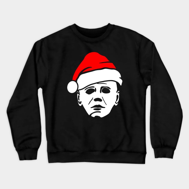 Michael Myers Christmas Crewneck Sweatshirt by Hollyboy 